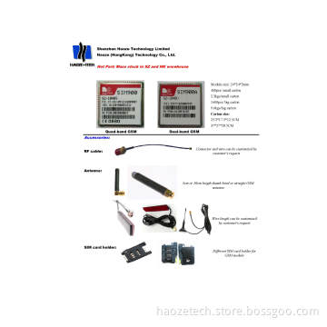 Hot Sale SMT Small Size Simcom Cost-Effective Wireless GSM/GPRS Module (SIMCOM SIM900)